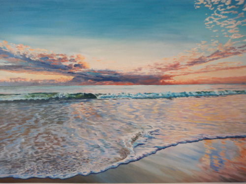 Cottesloe Beach Sunset Awash