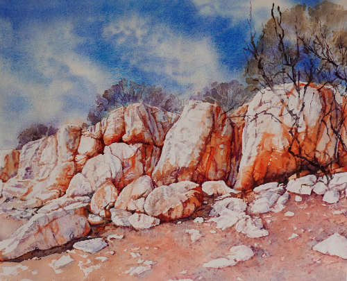 Kirkalocka Quartz Outcrop