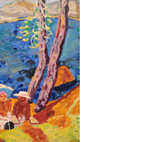 Homage to Bonnard, By the Sea