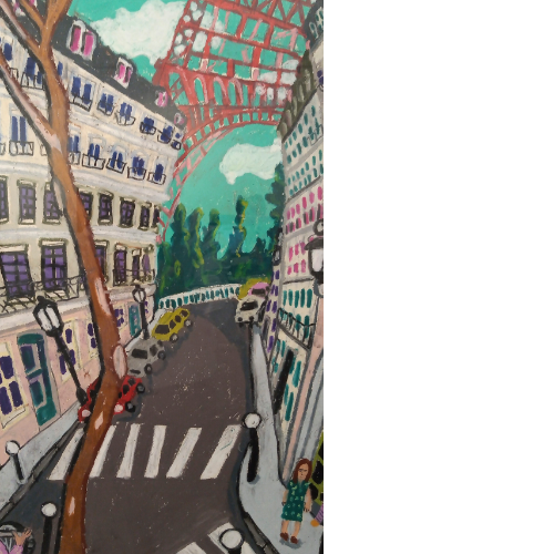 Rue de LUniversite with Tour