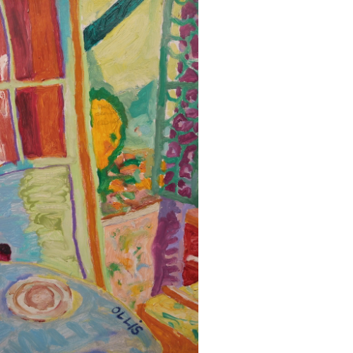 Homage to Bonnard, Dining Room in the Country