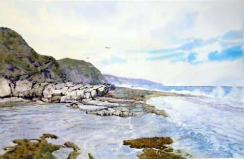 South coastal cliffs