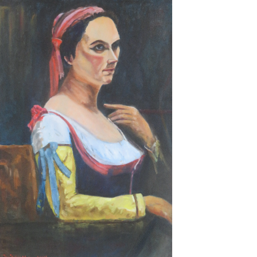 The Italian Woman after Corot