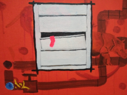 Drawer off Its Runners