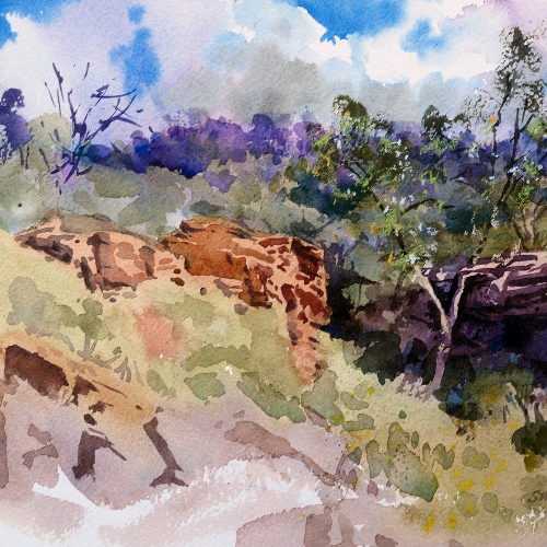 Kalbarri en plein air