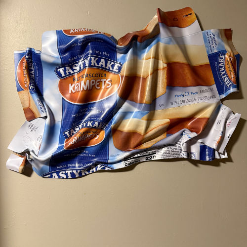 Tastykake Krimpets Wall Sculpture