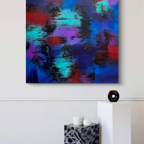 Abstract Expressionist Landscape