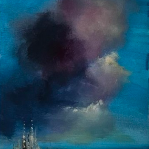 30 minute Stormy Seascape