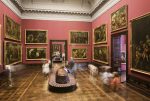 Art gallery art classic display frame antique collect collector view show masters artist artists paint museum GemSldegalerie Alte Meister Dresdner Zwinger Museum Dresden Germany Europe ghost ghostly