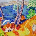 Homage-to-Bonnard-by-the-sea_oil-on-belgian-linen_46-x-46_Frame48x48_Lo_res copy