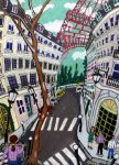 Rue-du-LUniversite-with-tour_Oil pastel-on-Arches-rag_70x57_Frame93x74_Lo_res copy