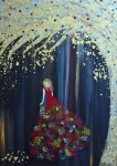 Lady in Red 50 x 70 cm
