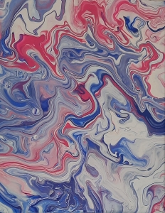 Abstract Swirls of Color