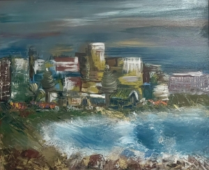 Cityscape by the Sea