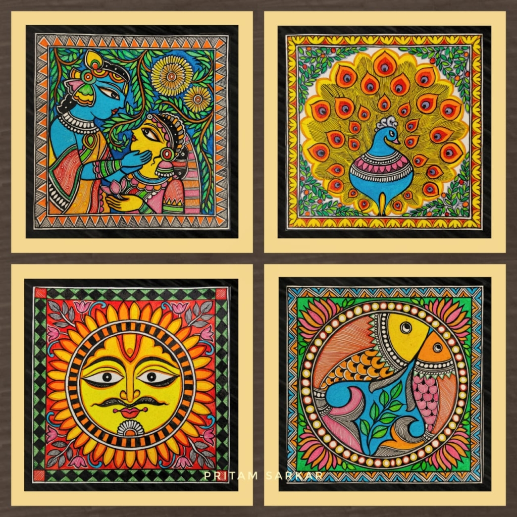 Madhubani Painting Set