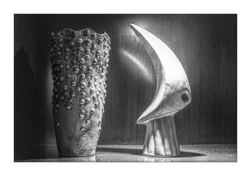 Vase and Sculpture