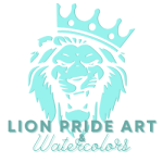 Lion Pride Art and Watercolors