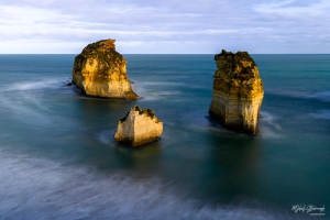 Three Sisters at Sunset