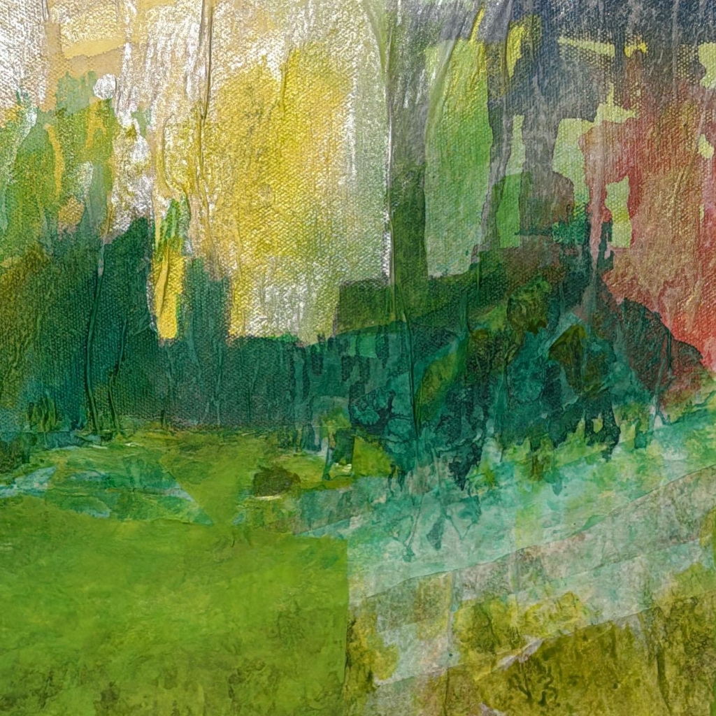 Abstract Green Landscape