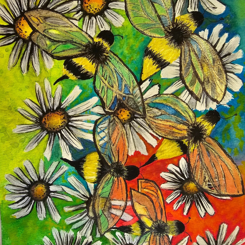 Daisies and Bee's