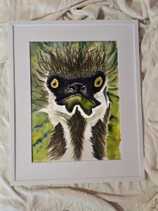 Grumpy Emu