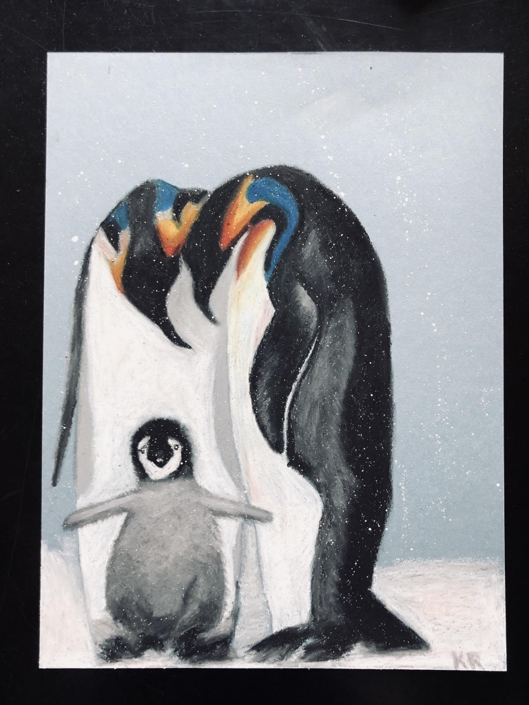 Penguin Family Portrait