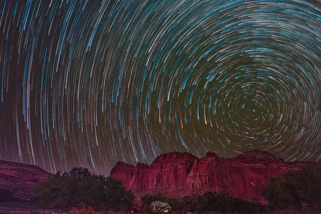 Celestial Dance Above Canyonlands