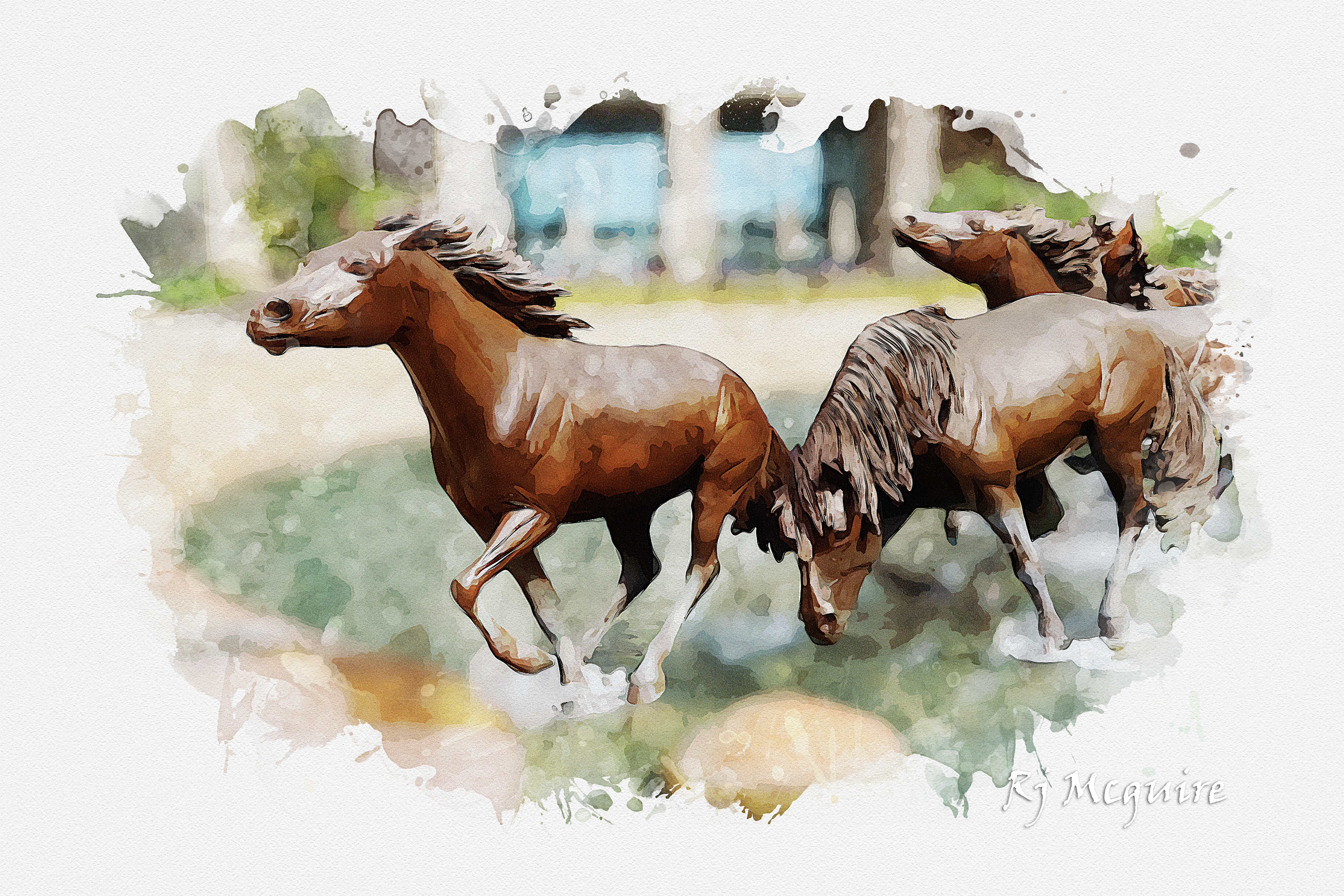 Mustangs of Las Colinas