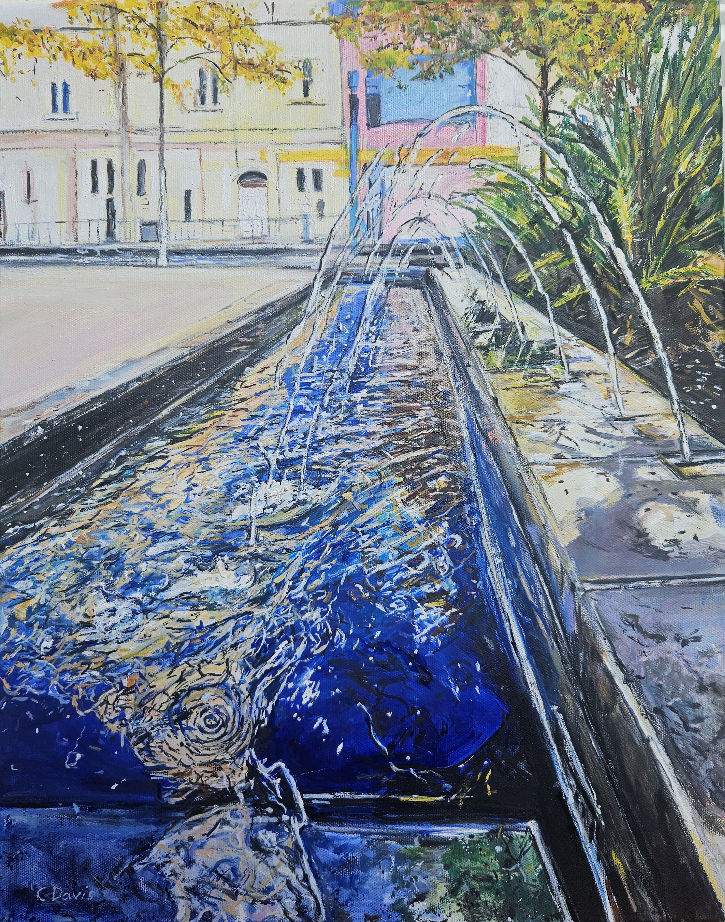 Fountain on North Terrace_1