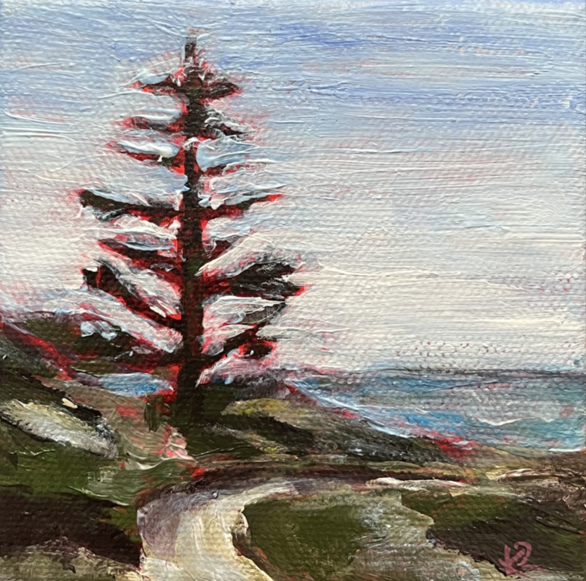 Coastal Path at Sunset