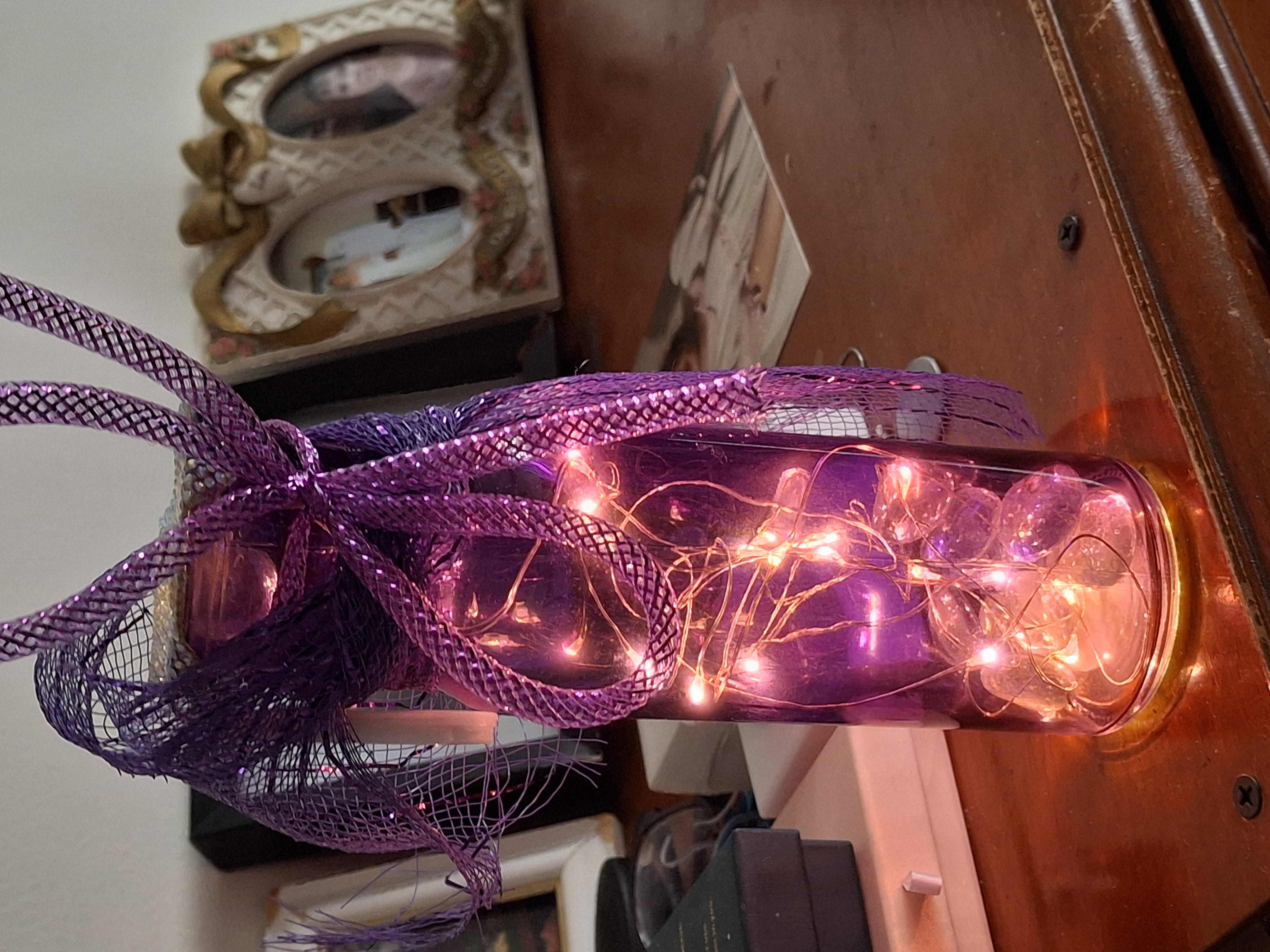 Enchanted Violet Vessel