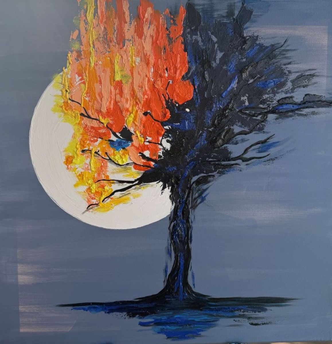 Embers in the night