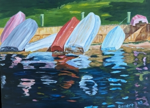 Boats by Freshwater Bay