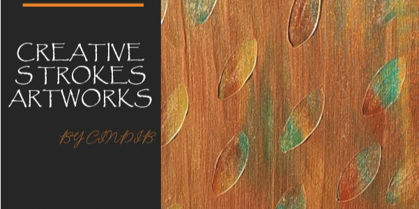Creative strokes artworks by - Cindi B
