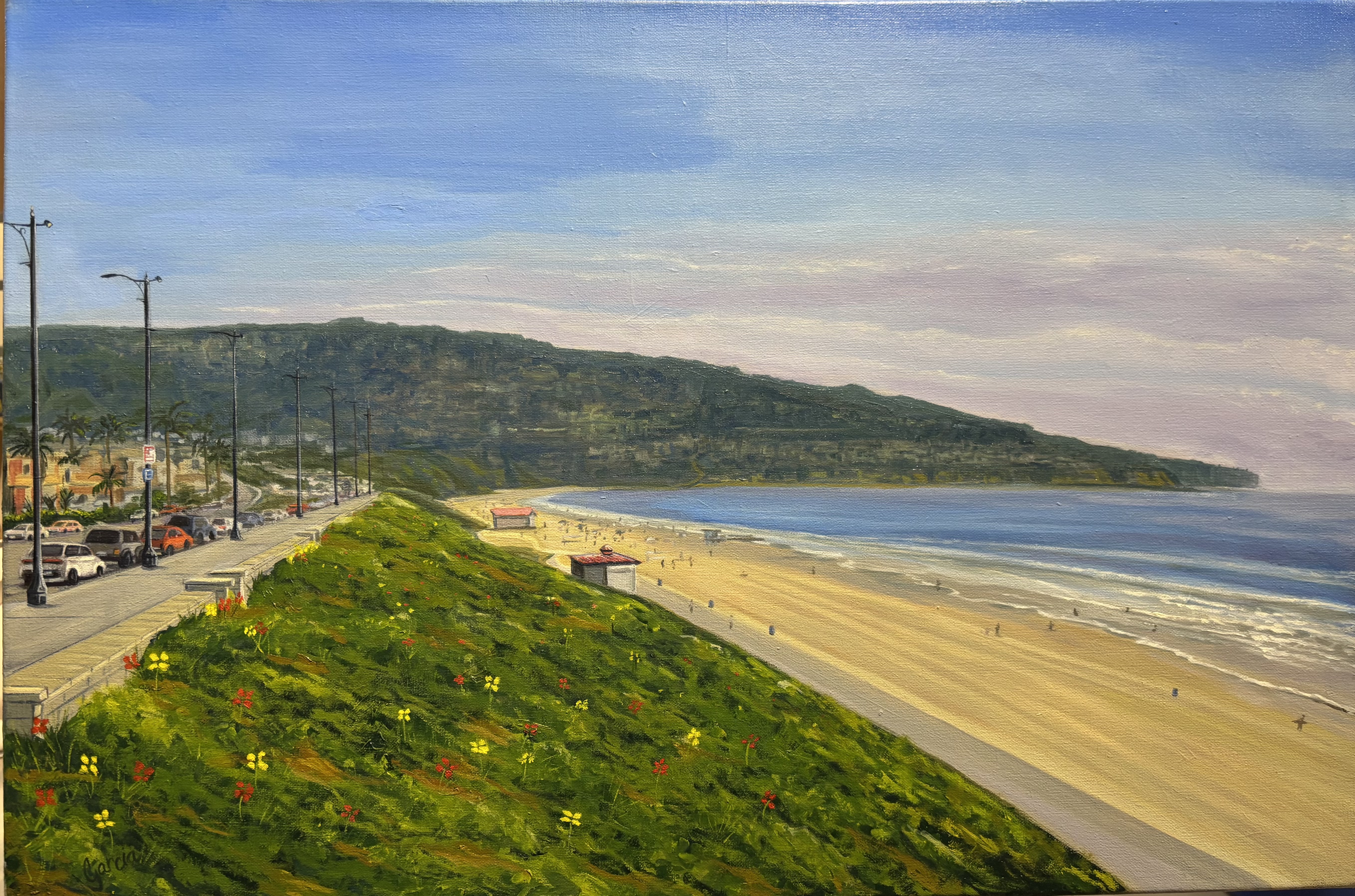 Torrance Beach in Spring NFT Art Collectable